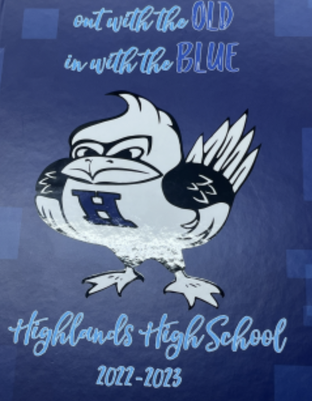 Highlands High School 2022-2023 yearbook. (Abigale Jennings) 
